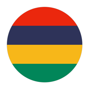 Mauritius Visa Flag